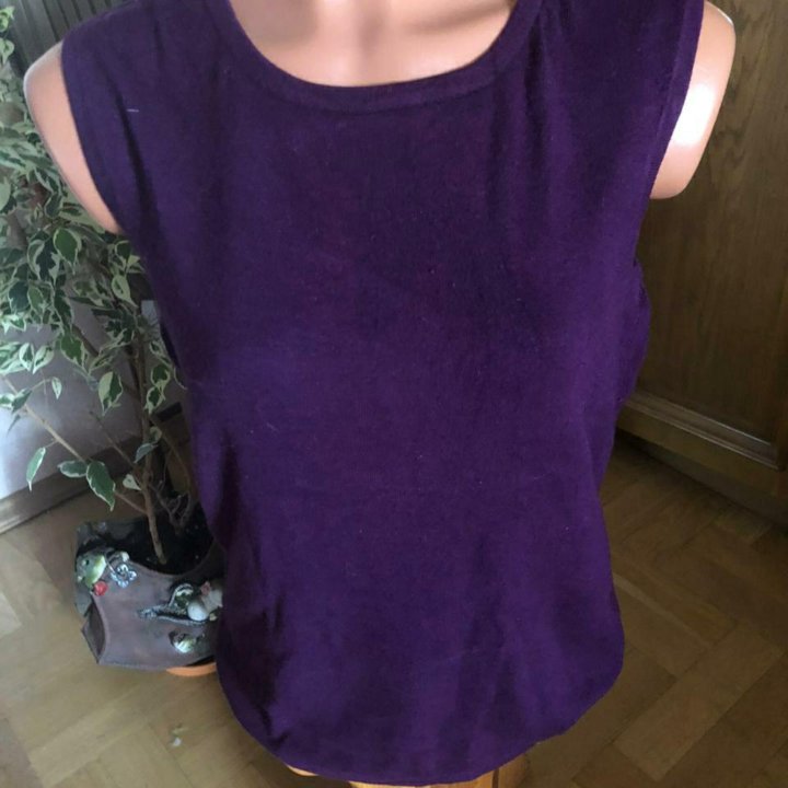 Топ фиолетовый