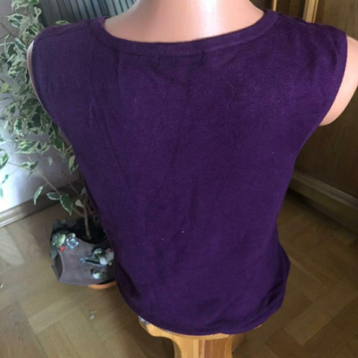 Топ фиолетовый