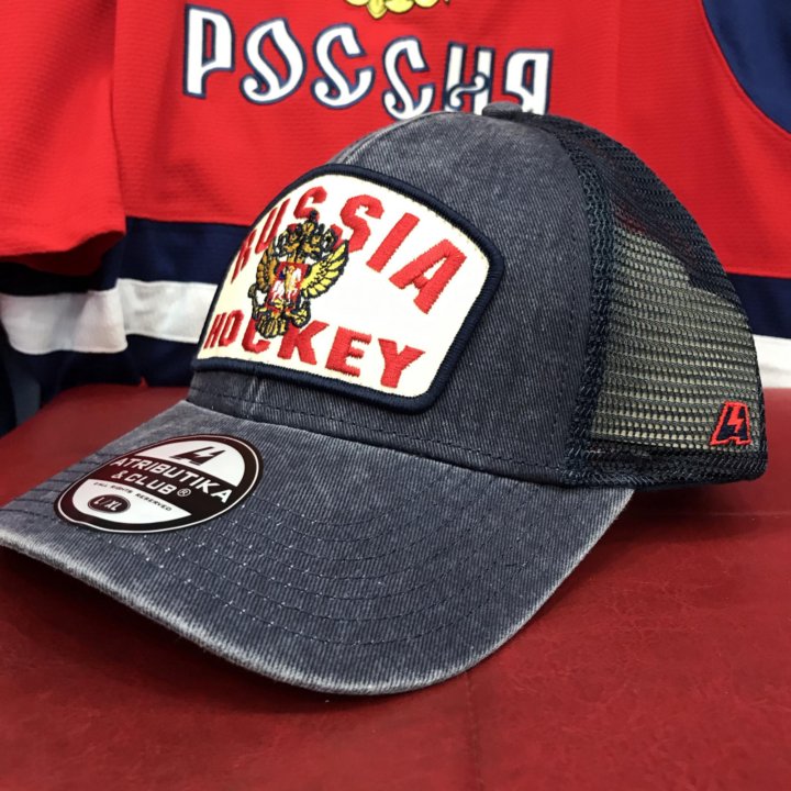 Кепка бейсболка Russia  Hockey Россия Хоккей