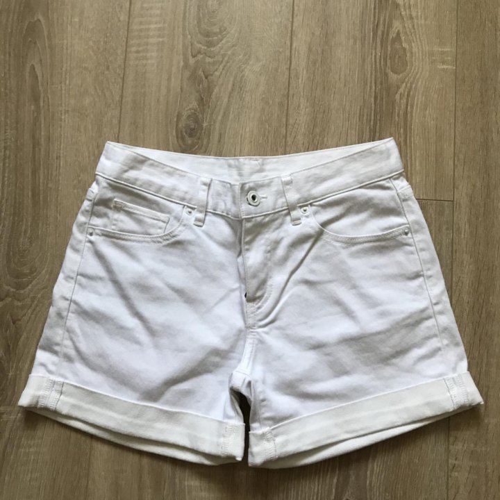 Шорты белые Uniqlo xs s 38-40