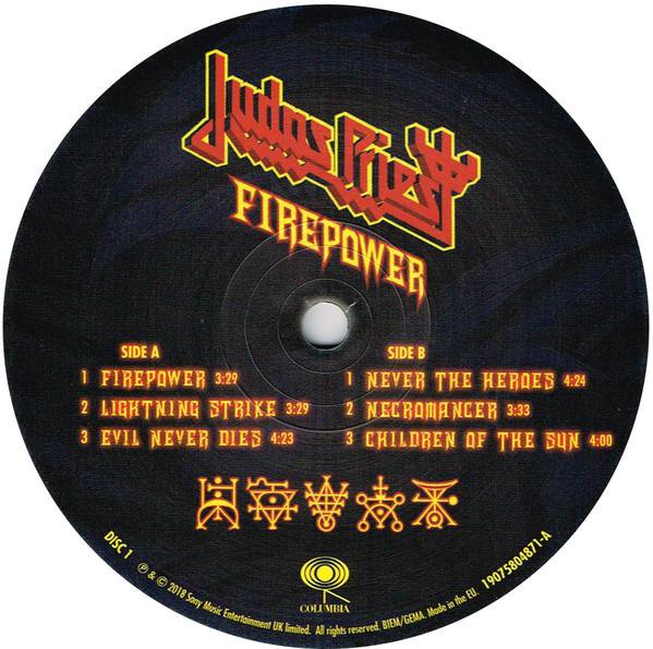 Judas Priest ‎– Firepower 2018 (black 2LP)