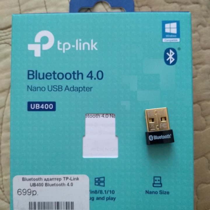 Адаптер USB Bluetooth 4.0 TP-link UB 400