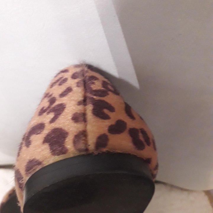 Балетки под леопарда,39 р.