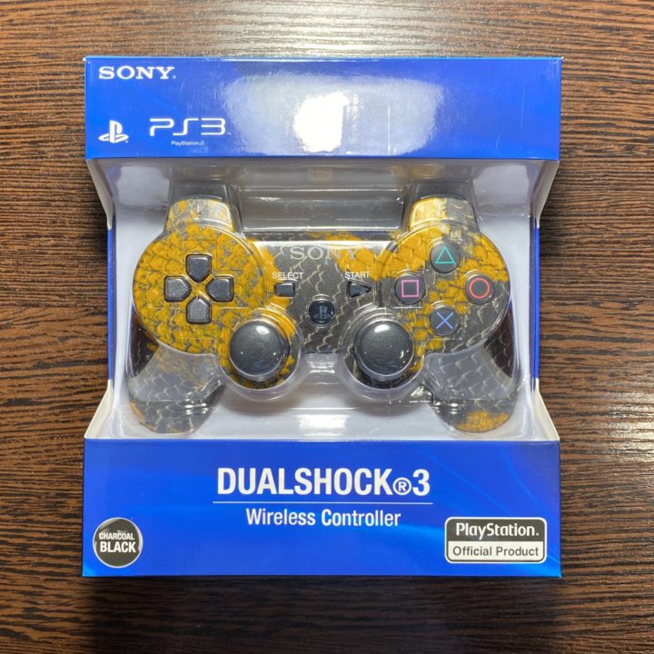 Джойстик Sony ps3 dualshock 3 серая чешуя