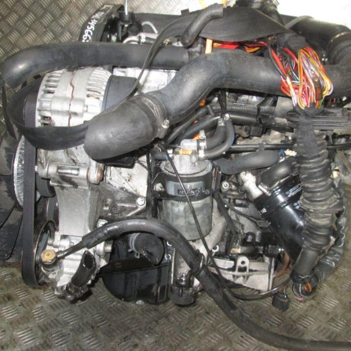 Двигатель AHU Фольксваген Пассат B5 в обвесе с ЭБУ ставим на Т4 купить ...