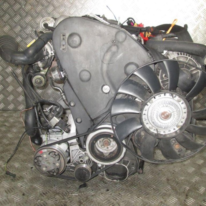 Двигатель AHU Фольксваген Пассат B5 в обвесе с ЭБУ ставим на Т4 купить ...