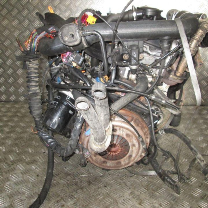 Двигатель AHU Фольксваген Пассат B5 в обвесе с ЭБУ ставим на Т4 купить ...