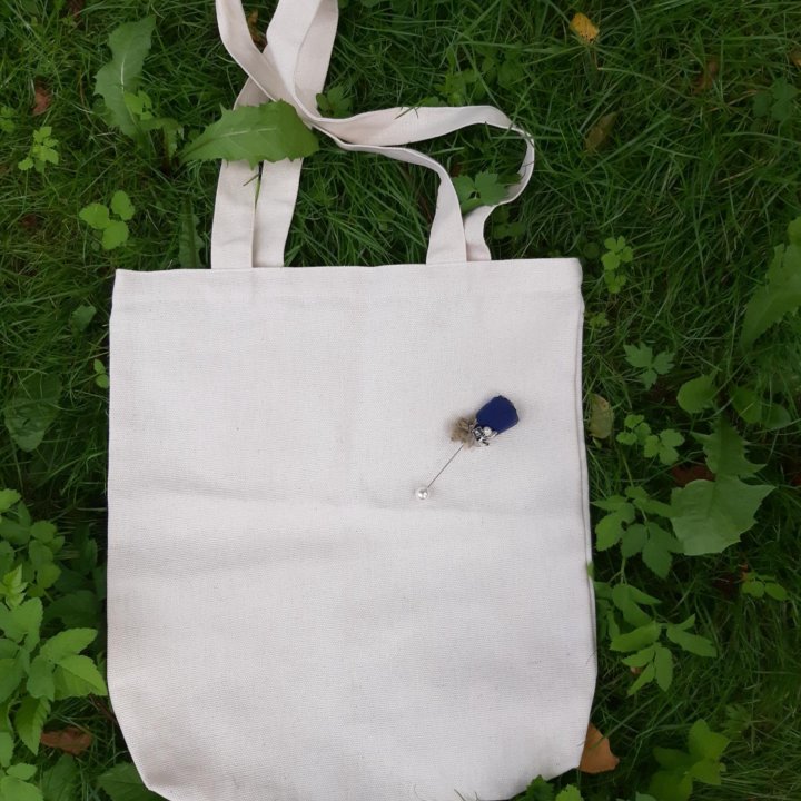 шоппер+брошь