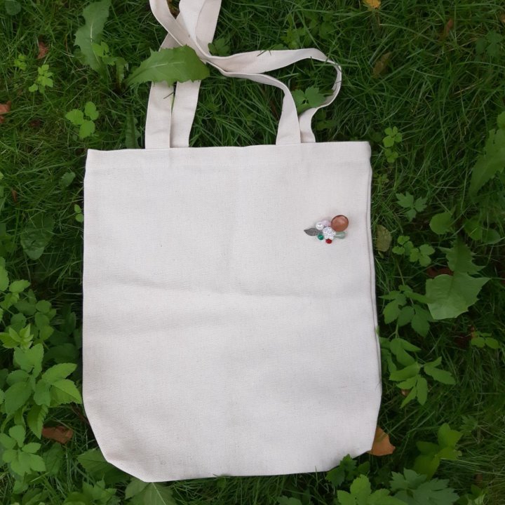 шоппер+брошь