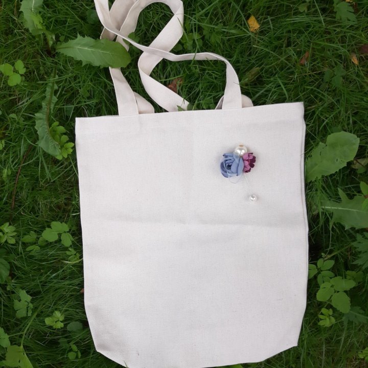 шоппер+брошь