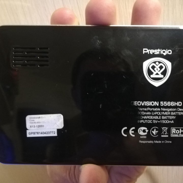 Gps навигатор prestigio 5566hd