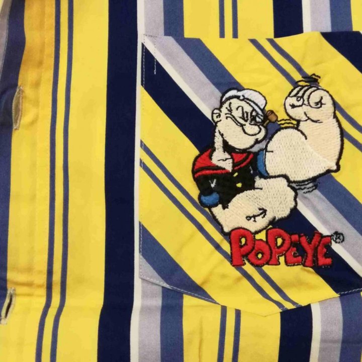 Рубашка POPEYE,короткий рукав,полоска