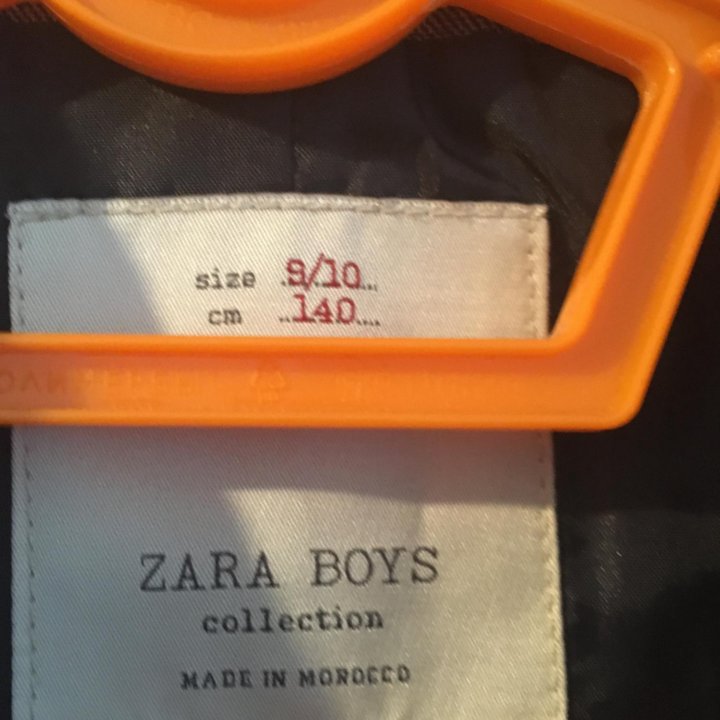 Стильный пиджак Zara на мальчика