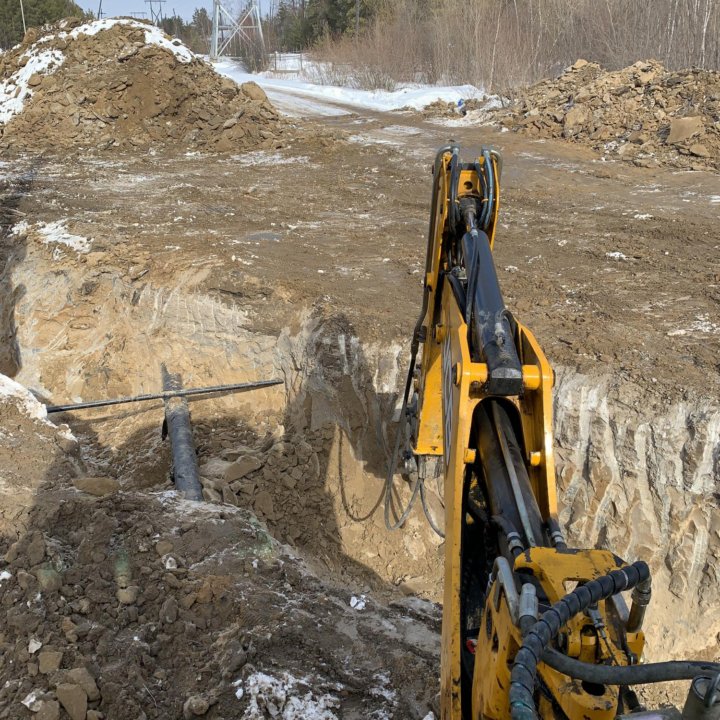 Услуги экскаватора погрузчика JCB