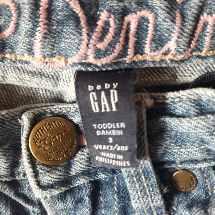 Джинсы GAP на девочку 3 года