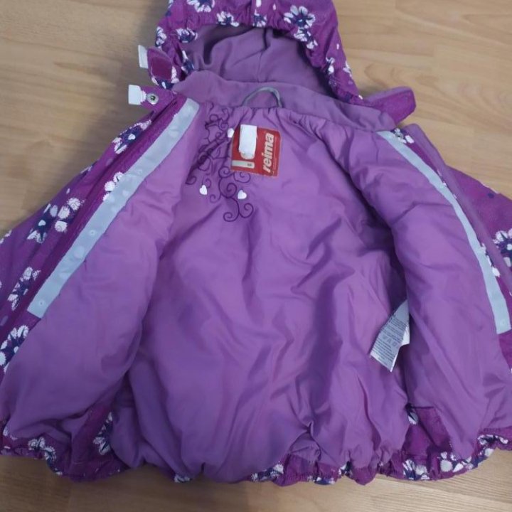 Куртка ReimaTec осень-зима для девочки