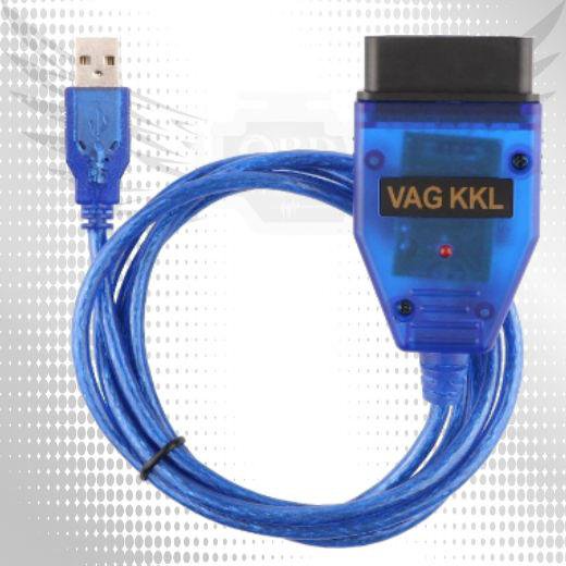 Комплект адаптер VAG COM KKL + переходник VAG 2x2