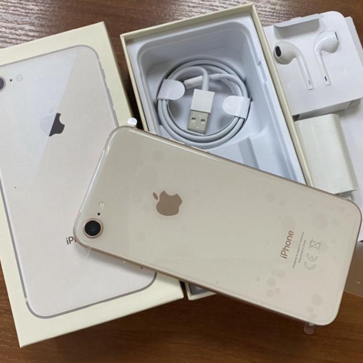 iPhone 8 64gb Gold RFB Магазин,Рассрочка