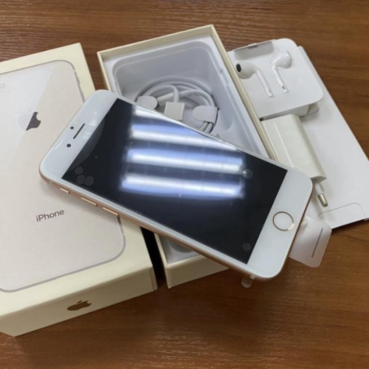 iPhone 8 64gb Gold RFB Магазин,Рассрочка