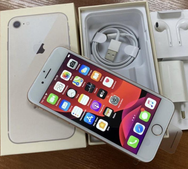 iPhone 8 64gb Gold RFB Магазин,Рассрочка