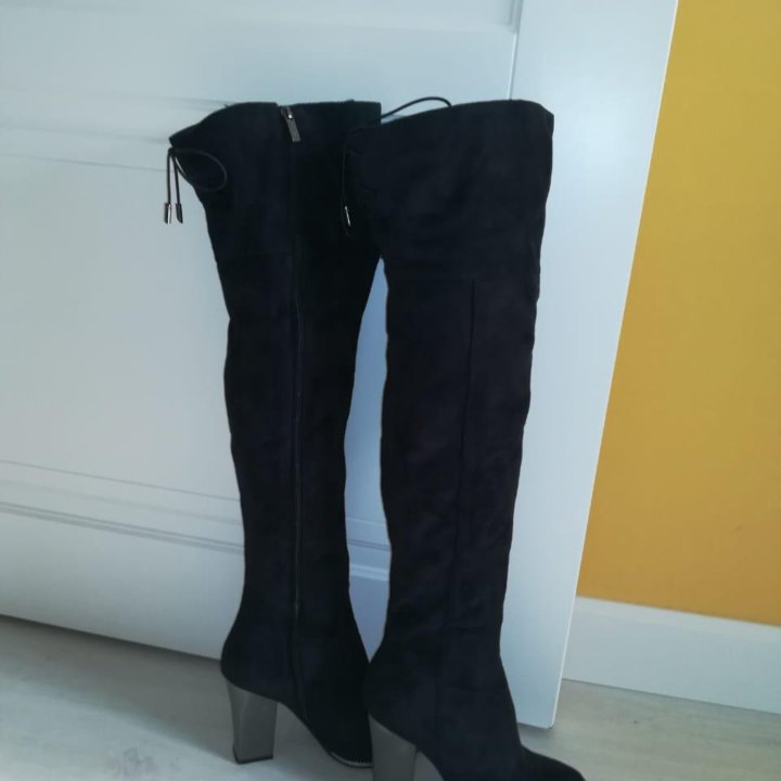 Сапоги ботфорты