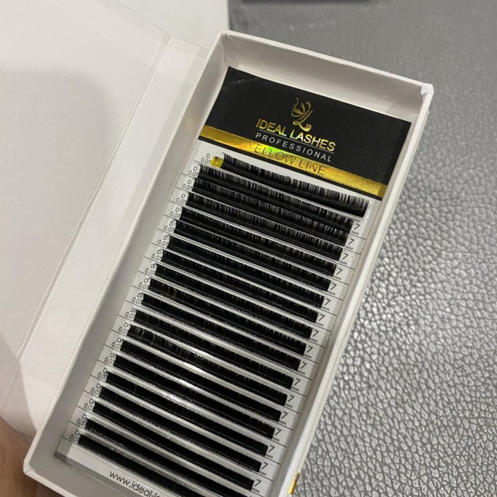 Ресницы для наращивания Ideal Lashes 0,07 D