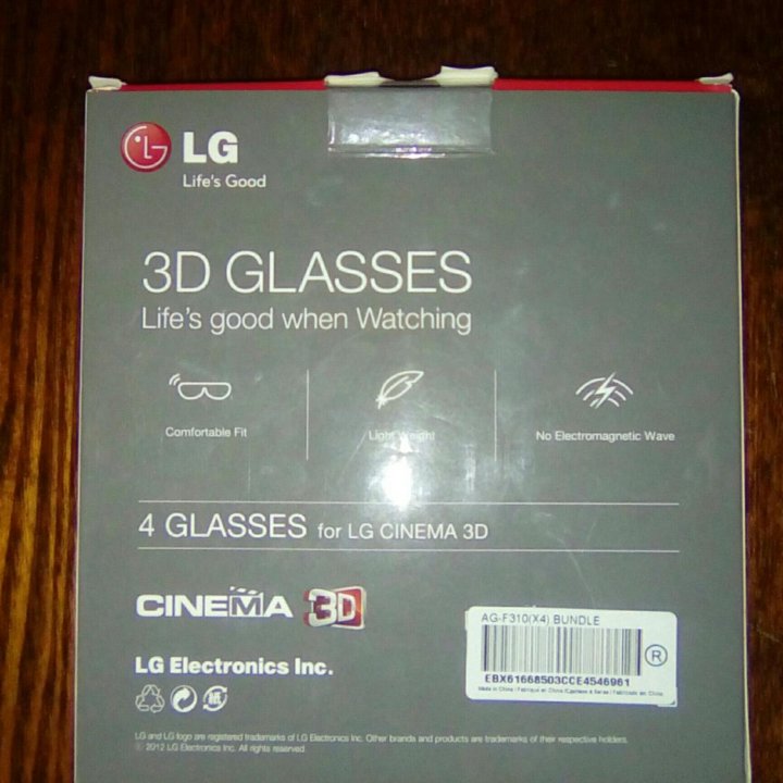 3D ОЧКИ LG