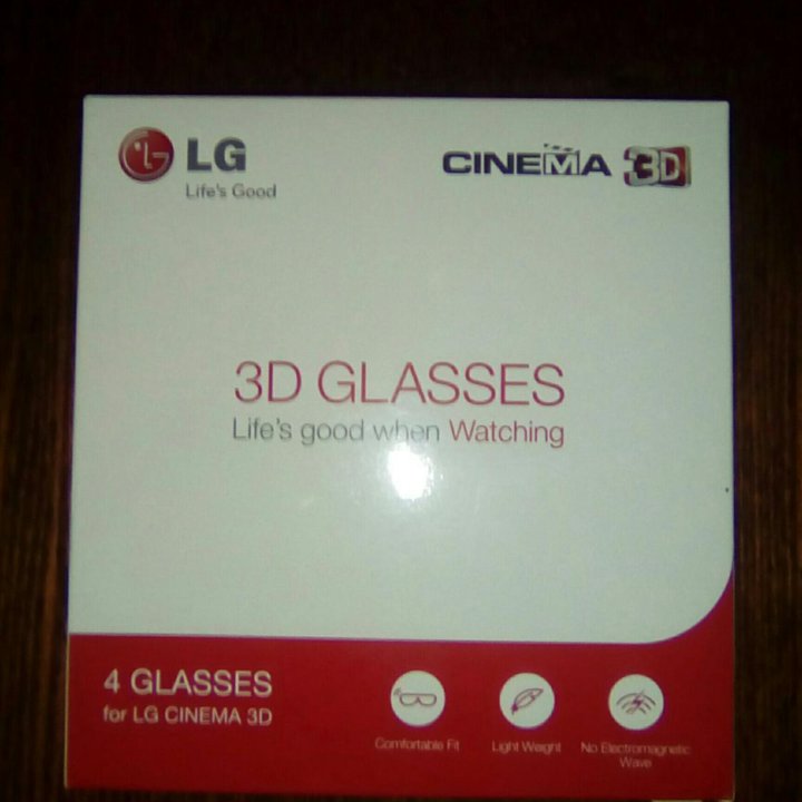 3D ОЧКИ LG