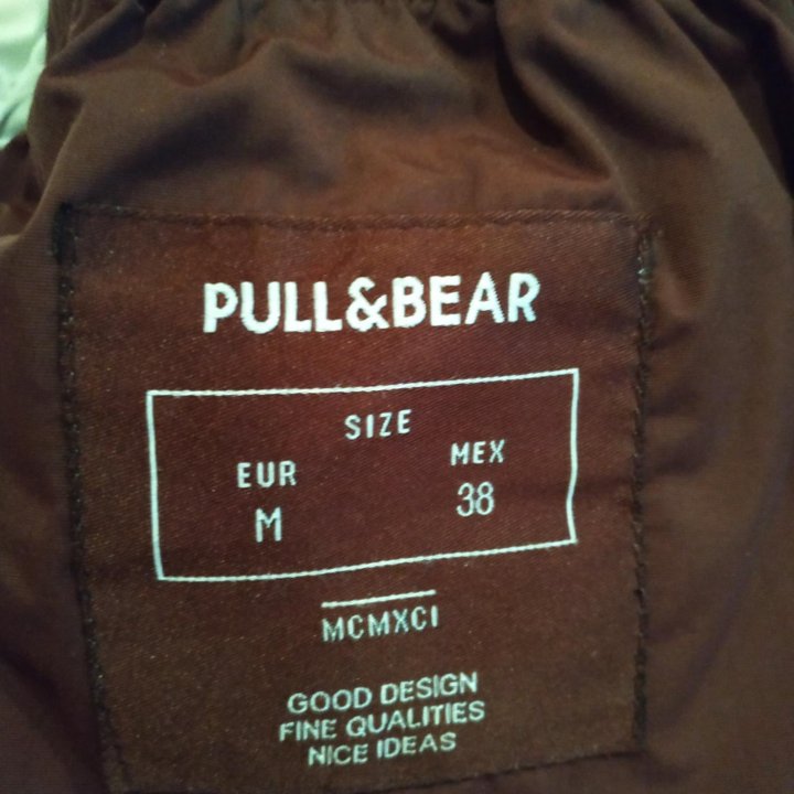 Куртка парка мужская Pull &Bear