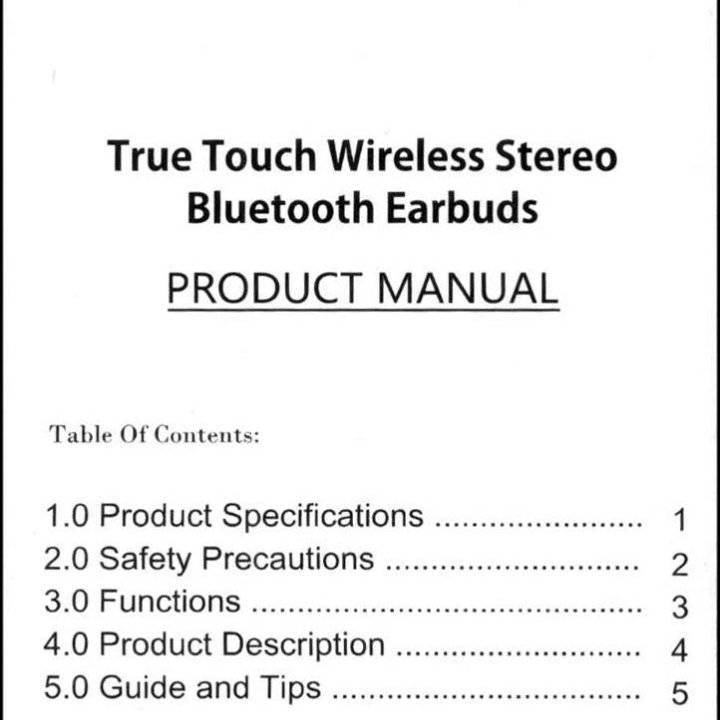 Гарнитура Arlado TWS-9 Bluetooth с зарядным боксом