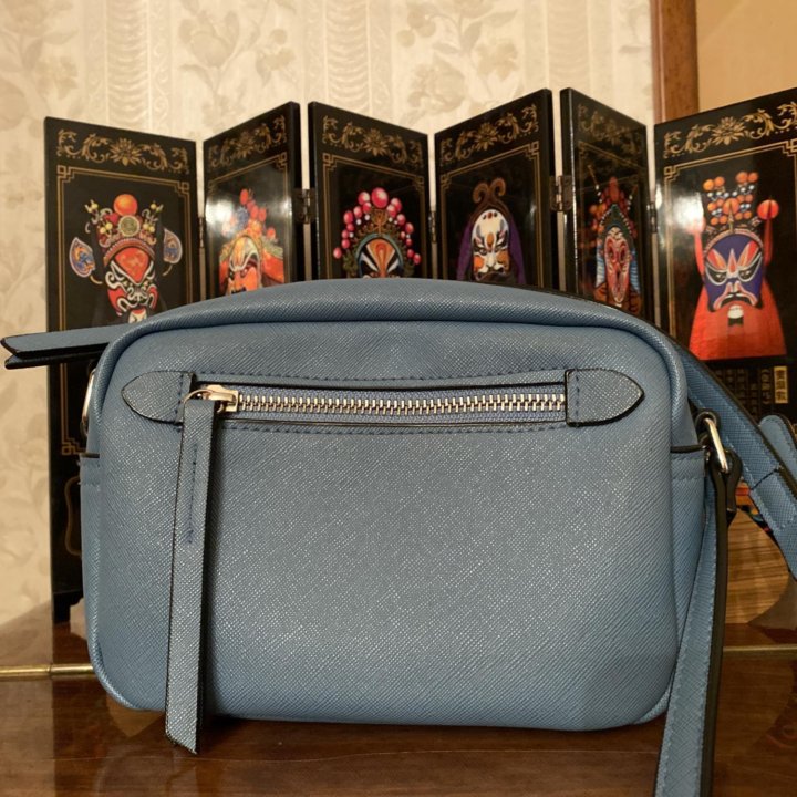 Сумка голубая