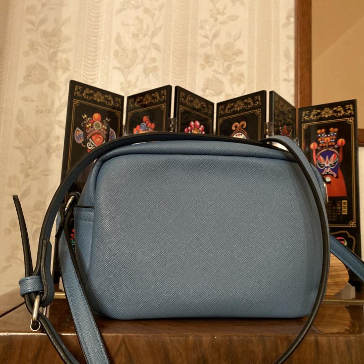 Сумка голубая