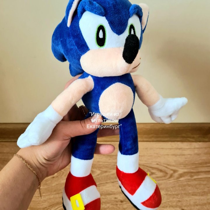 Мягкий плюшевый еж Соник бум Sonic