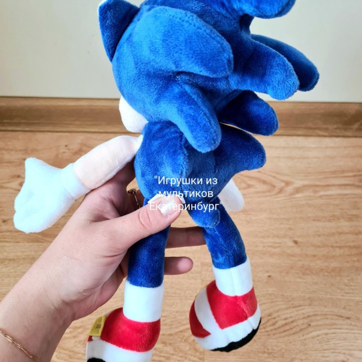 Мягкий плюшевый еж Соник бум Sonic