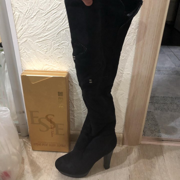 Сапоги ботфорты