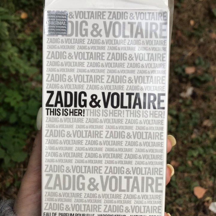 Zadig & Voltaire тестер Люкс