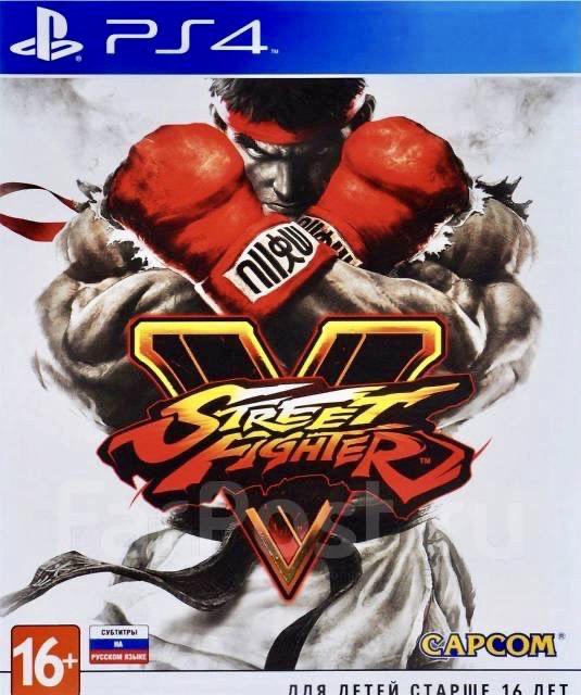 Игра PS4 Street Fighter V, новый запечатан