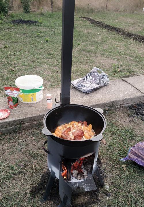 Казан + печь