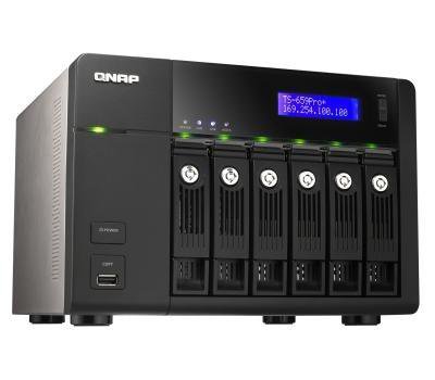 NAS qnap ts-659 pro+ (нас, Сетевое хранилище)