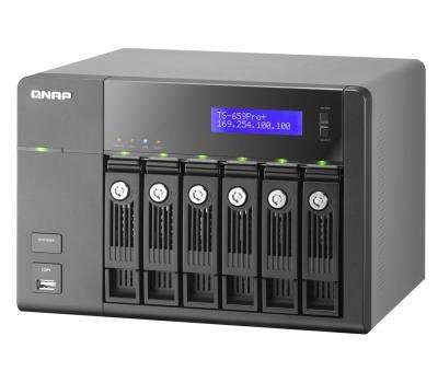 NAS qnap ts-659 pro+ (нас, Сетевое хранилище)