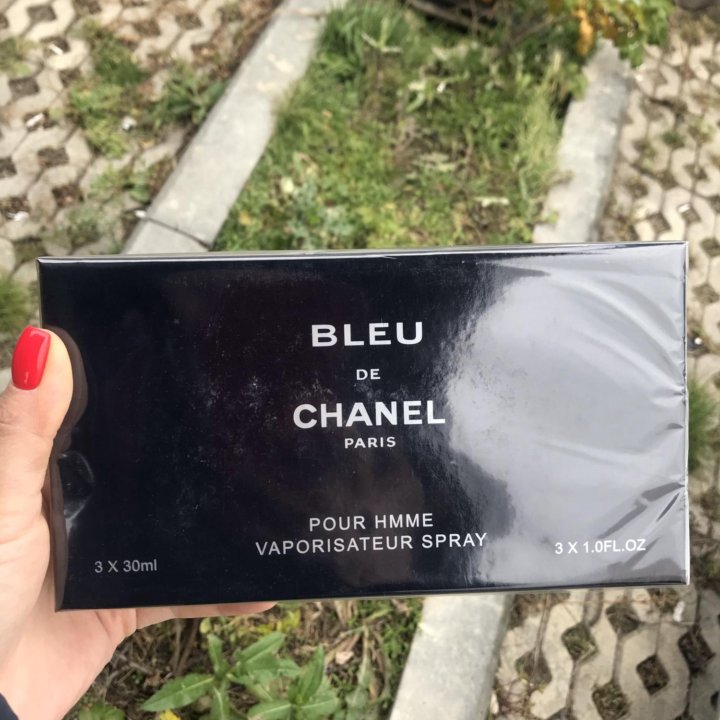 Подарочный набор для мужчин Bleu Chanel Люкс