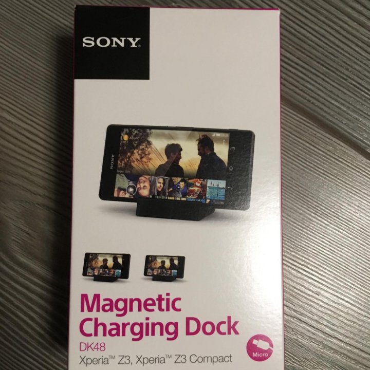 Док станция для Sony. Magnetic Charging Dock