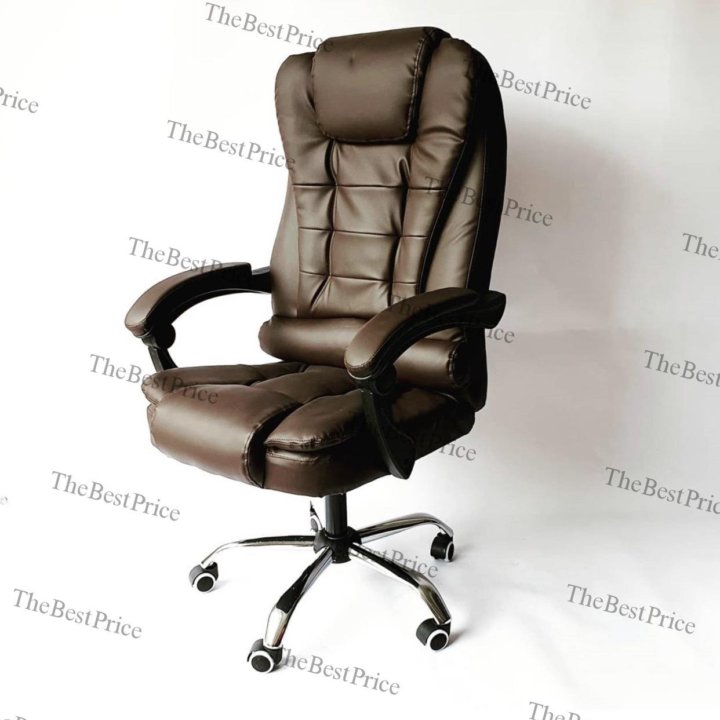 Кресло компьютерное , офисное (коричневый).
