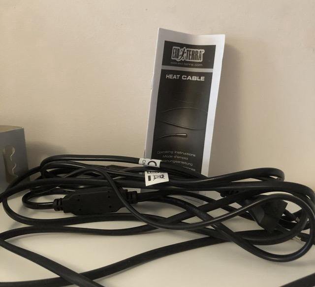 Нагреватель субстратов heat cable 15w