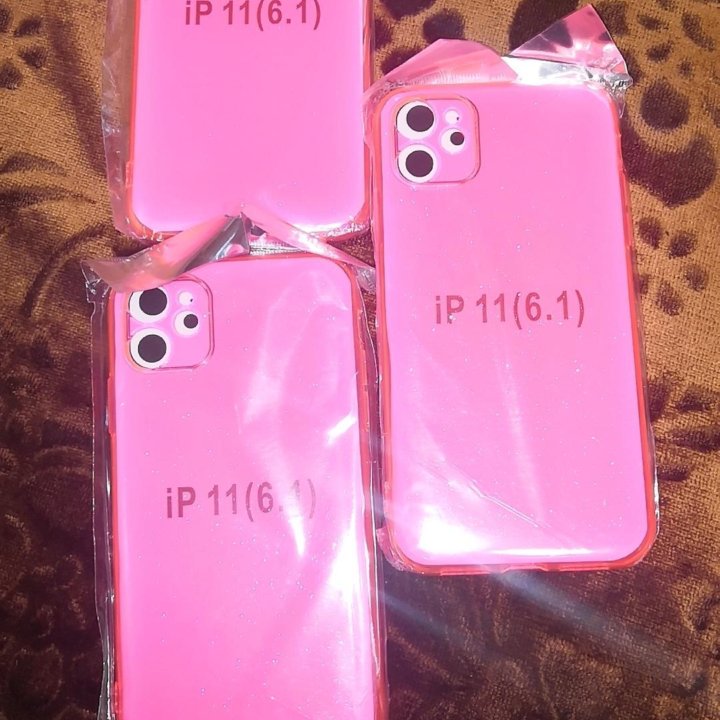 Силиконовый чехол для iPhone 11