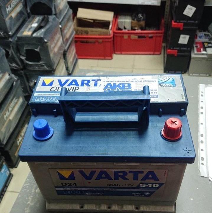 Аккумулятор VARTA 60ah