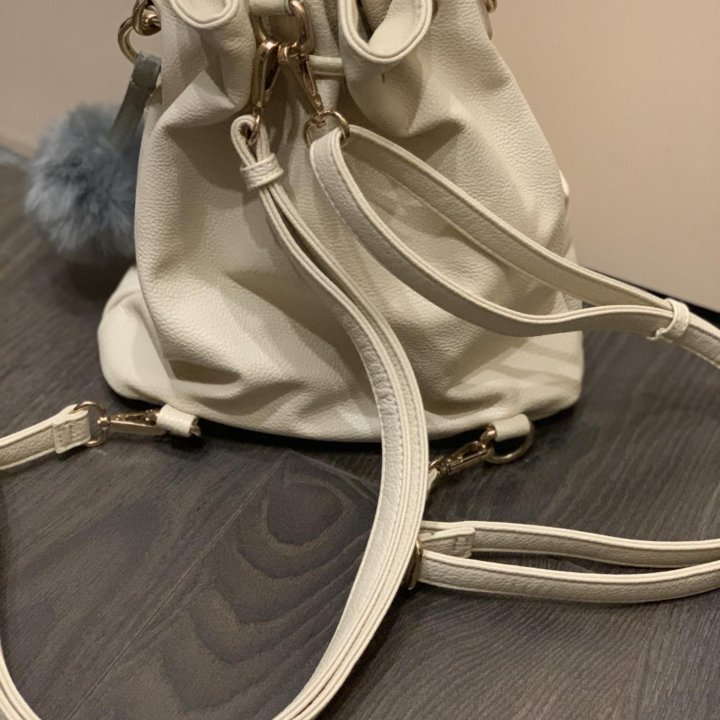 Рюкзак белый