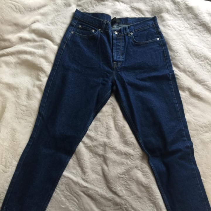 Джинсы новые zara mom fit