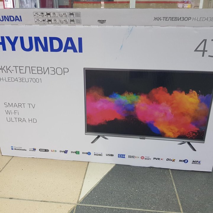 Новый 4К Smart TV 43