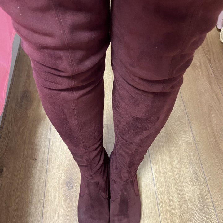 Сапоги ботфорты